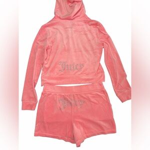 Juicy Couture Velour Flamingo Tracksuit